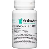 VeraSupplements Coënzyme Q10 100 mg Capsules 100 cp