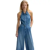 Lee 112376794 Wide Leg Mouwloze Jumpsuit