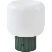 LUCANDE Tafellampe , Katrin Palme, dimbare, Groen, Woonkamer, Glas, Modern
