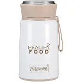 Maestro Thermos Voedselcontainer - Roestvrij Staal incl. Opvouwbare Lepel 800ml