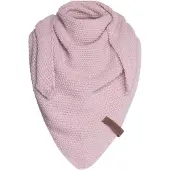Knit Factory Coco Omslagdoek/Sjaal Junior - Roze - 140x60 cm