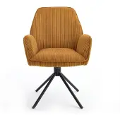 Benoa Set van 2 armleunstoelen Noah Hyper - Currykleur
