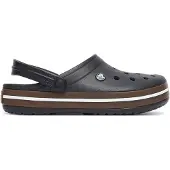 Crocs Clogs lichtbruin / zwart / wit