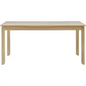 1898 Alfred eettafel Witgepigmenteerd eikenhout, 90x220 cm