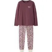 Name It Kids Nachtkledij beige / cyclaam / rosa