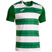Joma Europa Vi Short Sleeve T-shirt Groen 12-14 Years Jongen