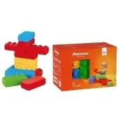 Marioinex Brick Building Blocks Construction Game 12 Pieces Veelkleurig Kinderen