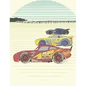 Komar Vliesbehang Digitale print vlies - Cars Stream Lines - Afmeting 200 x 280 cm