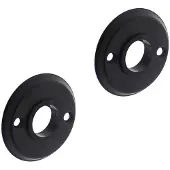 Intersteel Rozet schroefgat 50x5mm - mat zwart