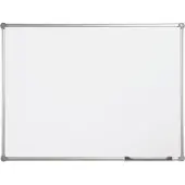 MAUL Whiteboard 2000 MAULpro, frame platijnagrijs, 1000 x 1500 mm, gelakt oppervlak