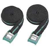 Wolfcraft Bandspanners | Met veerklem | 120kg | L 4m | 2 stuks - 3421000