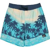 Quiksilver - Kid's Everyday Printed Volley 14'' - Zwembroek 140/146, turkoois