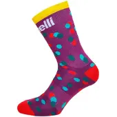 Cinelli Caleido Dots Sokken Paars EU 36-38 Man