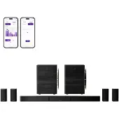 Ultimea Skywave X100 Dual - 9.2.6 Soundbar - Zwart