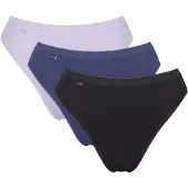 Sloggi Slip indigo / zwart / wit