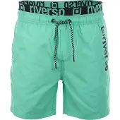 Riverso Heren Short RIVBobby regular fit Groen L Volwassenen Zwembroek met Print