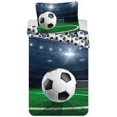Jerry Fabrics Voetbal Dekbedovertrek Eenpersoons - 140 x 200 cm