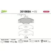 Valeo 301068A Remblokken