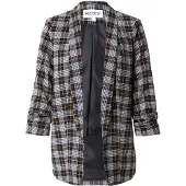 Pieces Blazers 'PCBOSS' oranje / zwart / wit