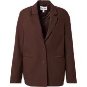 Pieces Blazers 'PCBOSELLA' chocoladebruin