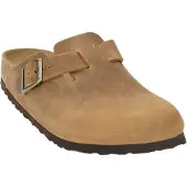 Birkenstock Clogs 'Boston' cognac