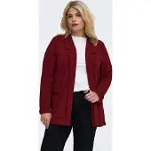 ONLY Carmakoma Carbetty Blazer Dames Rood Xl-54