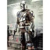 Komar Vliesbehang Digitale print vlies - Mandalorian Fight Posture - Afmeting 200 x 280 cm
