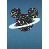 Komar Vliesbehang Digitale print vlies - Planet Mickey - Afmeting 200 x 280 cm