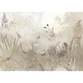 Overig Fotobehang Dragonfly Pond - Meerkleurig - 2,50m X 350cm