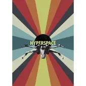Overig Fotobehang Hyperspace - Meerkleurig - 2,80m X 200cm