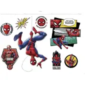 Komar Wandfolie Spider-Man Web Head - afm. 100 x 70 cm (8-delig)