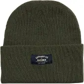 Superdry Klassieke Gebreide Beanie Groen Grootte: 1SIZE