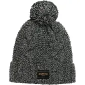 Superdry Kabelgebreide Beanie Zwart Grootte: 1SIZE