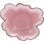 Marimekko Unikko glazen bord 20 cm heide