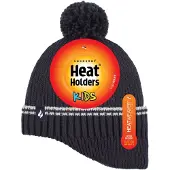 Heat Holder Jongens Patrol Rib pomponmuts met pompons - Marine