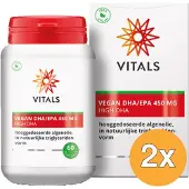 Vitals 2x Vegan Dha/Epa 450 Mg (60 vega softgels)