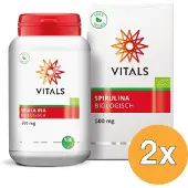 Vitals 2x Spirulina 500 mg bio (180 tabletten)