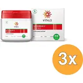 Vitals 3x Vitamine C poeder (200 gr)