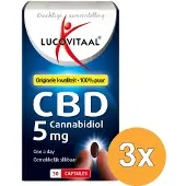 Lucovitaal 3x CBD 5mg (30 capsules)