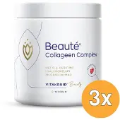 Vitakruid 3x Beauté Collageen Complex Rood Fruit (154 gr)
