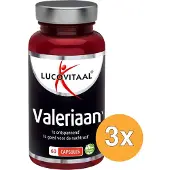 Lucovitaal 3x Valeriaan 200mg (60 capsules)
