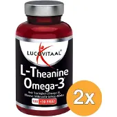 Lucovitaal 2x L-Theanine Omega 3 (210 capsules)