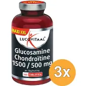 Lucovitaal 3x Glucosamine Chondroïtine (360 tabletten)
