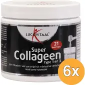 Lucovitaal 6x Super Collageen Poeder (54,6 gr)