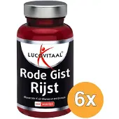 Lucovitaal 6x Rode Gist Rijst (360 Tabletjes)