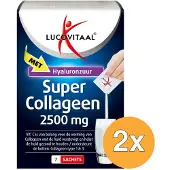 Lucovitaal 2x Super Collageen 2500 Mg (7 Sachets)