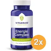 Vitakruid 2x Energiecomplex Groene Thee (60 vega capsules)