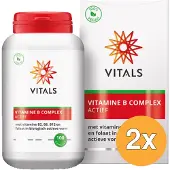 Vitals 2x Vitamine B Complex Actief (100 capsules)