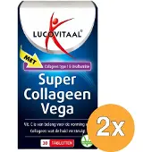 Lucovitaal 2x Super Collageen Vega (30 tabletten)