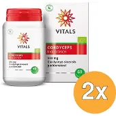 Vitals 2x Cordyceps bio (60 capsules)